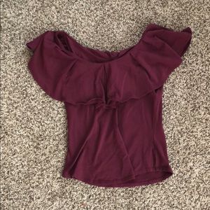 Free People off shoulder top